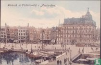 Damrak m. Victoriahotel   -   Amsterdam.