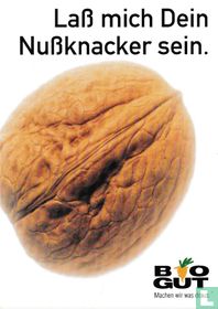 Biogut "Lass mich Dein Nussknacker sein"