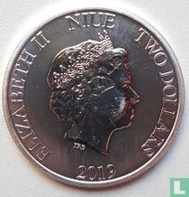 Niue 2 dollars 2019 (colourless) "Star Wars - Darth Vader"