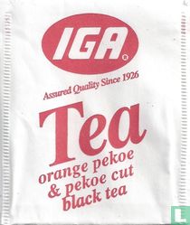 IGA [r] tea bags catalogue
