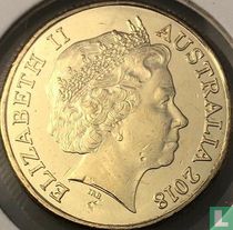 Australia 1 dollar 2018 "100 years ANZAC"