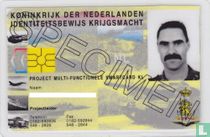 Koninkrijk der Nederlanden Identiteitsbewijs Krijgsmacht