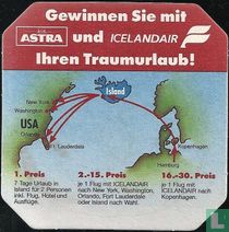 Gewinnen Sie mit Astra und Icelandair ...