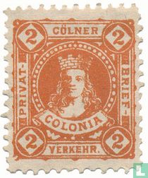 Colonia omringd door parels 