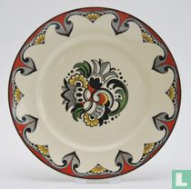 Plate Rotterdam 23,2 cm - Decor Renova - Société Céramique Maastricht