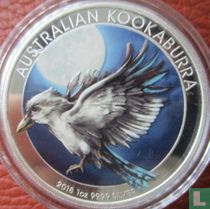 Australie 1 dollar 2018 (coloré) "Kookaburra"