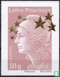 Mariane de l'Europe (type Beaujard)