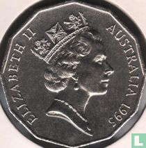 Australien 50 Cent 1995 "50th anniversary of the end of World War II"