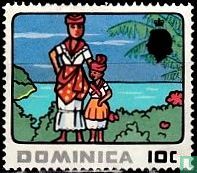 Woman with child