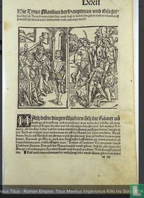 LXXII. Wie Titus Manlius der Hauptman und Bürger....