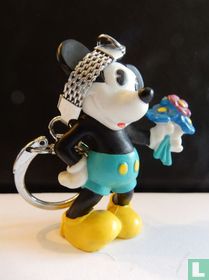 Mickey met bloemen