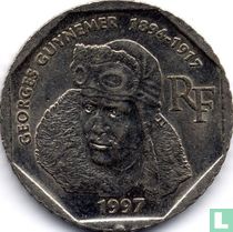 France 2 francs 1997 "80th anniversary of the death of Georges Guynemer"