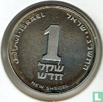 Israël 1 nieuwe sheqel 1993 (JE5753 - PIEFORT) "Israel anniversary" kopen