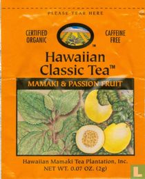 Hawaiian Mamaki Tea Plantation tea bags catalogue