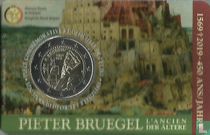 België 2 euro 2019 (coincard - FRA) "450ste sterfdag van Pieter Bruegel de oude"
