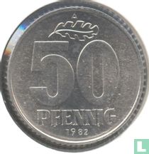 DDR 50 Pfennig 1982 kaufen