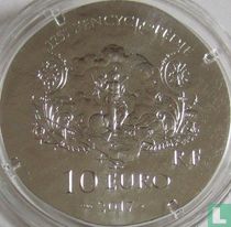 France 10 euro 2017 (BE) "Marquise de Pompadour"