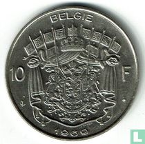 Belgien 10 Franc 1969 (NLD)