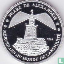 Côte d'Ivoire 500 francs 2008 (BE) "Lighthouse of Alexandria"