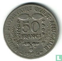 États d'Afrique de l'Ouest 50 francs 1996 "FAO"