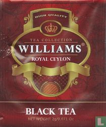 Williams [r] sachets de thé catalogue