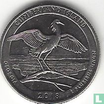 Vereinigte Staaten ¼ Dollar 2018 (D) "Cumberland Island"