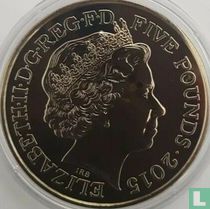 Royaume-Uni 5 pounds 2015 "200th anniversary of the Battle of Waterloo"