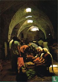 Jerusalem, a bazaar