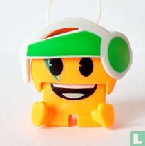 Emoji mit Kopfhörern