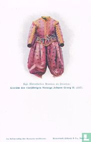 Kostüm des vierjährigen Herzogs Johann Georg II (1617)