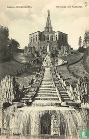 Cassel- Wilhelmshöhe. Herkules mit kaskaden