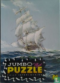 Zeilschip op volle zee