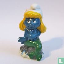 Schtroumpfette sirène 