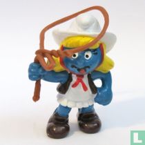 Cowgirl Smurfin