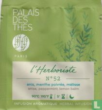 anis, menthe poivrée, mélisse