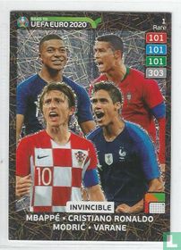 Mbappé / Cristiano Ronaldo / Modric / Varane