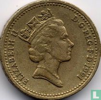 Vereinigtes Königreich 1 Pound 1991 "Northern Irish flax"
