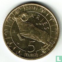 San Marino 5 Euro 2018 "Aries"