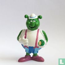 coléoptère vert