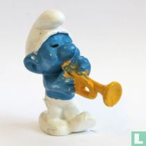 Trompete Schlumpf 