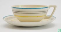 Tasse und Untertasse - Hanny - Edmond Bellefroid- Dekor 3030 - Petrus Regout