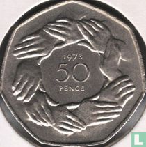 Royaume-Uni 50 pence 1973 "Entry into European Economic Community" acheter