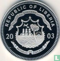 Liberia 20 Dollar 2003 (PP) "Year of the Goat"
