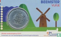 Pays-Bas 5 euro 2019 (coincard - UNC) "Beemster Vijfje"