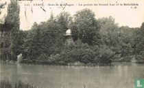 Bois de Boulogne - La pointe du Grand Lac et le Belvédère
