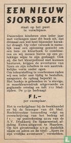 Een nieuw Sjorsboek staat op het punt te verschijnen