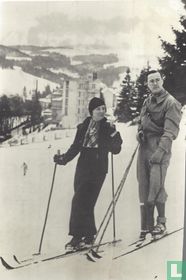 Prinses Juliana en Prins Bernhard in Krynica