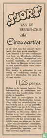 Sjors van de Rebellenclub als circusartist