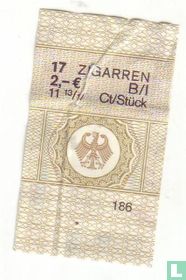 17 Zigarren - 2,-€