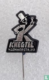 Knegtel H.lemmerstr. 213 [zilver op zwart]